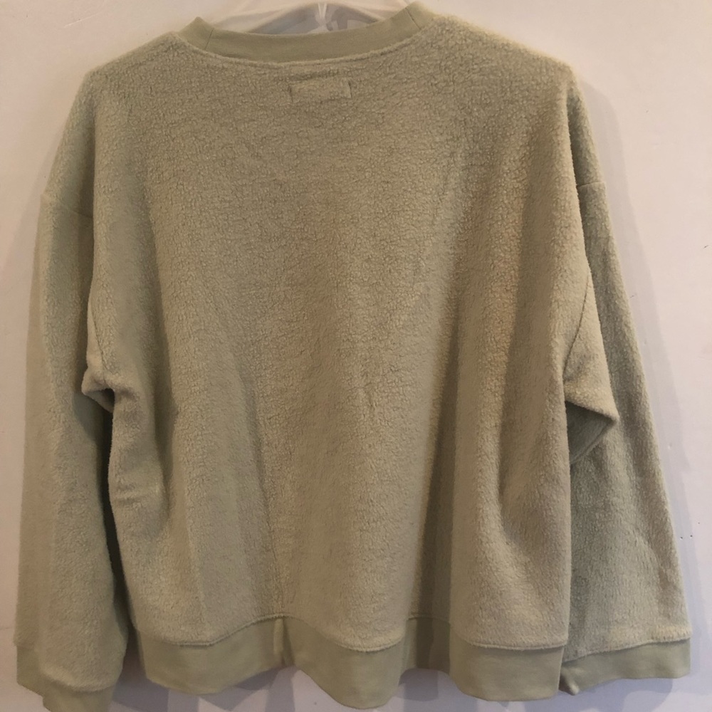 MADEWELL Seagrass Brushed Side SWEATSHIRT S - Picture 6 of 16